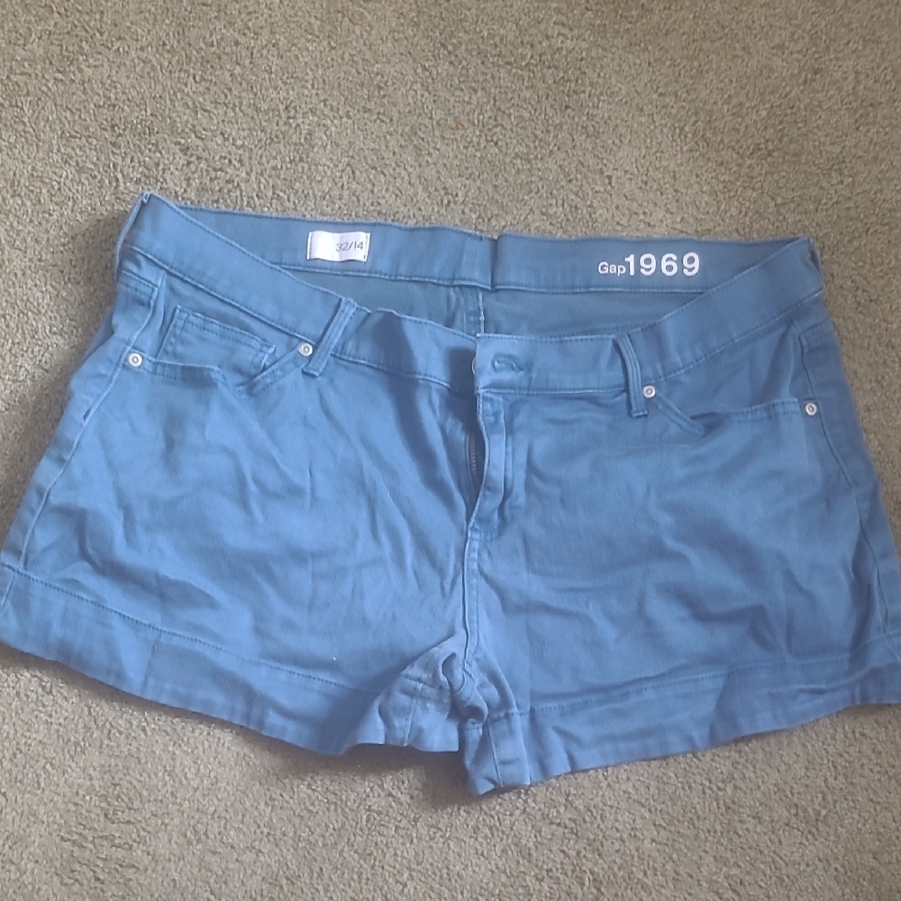 GAP Women's Denim Blue Jean Shorts